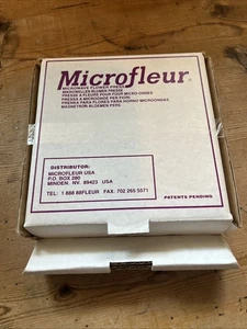 Microfleur Mikrowelle Normal Blumenpresse Kit 5,5" mit Anleitungsbuch & Box - Bild 1 von 8