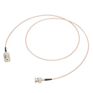 Uhf So239 To Bnc Male Coax Cable For Cb Amateur Two Way Ham Radio Antenna DTS - Picture 1 of 22
