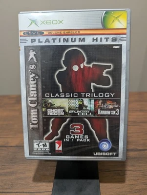 Tom Clancy's Classic Trilogy (Microsoft Xbox, 2004) - Image 1 of 4