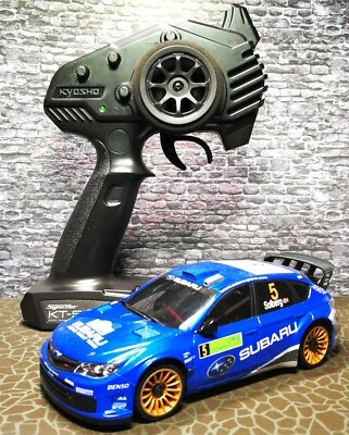 Kyosho MINI-Z AWD 4WD Drift Readyset Subaru Impreza WRC 2008 LED Front+Heck - Bild 1 von 4