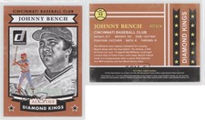 2015 Donruss All-Time Diamond Kings Press Proof Silver /49 Johnny Bench #13 HOF