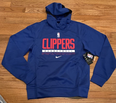 Men's LA Los Angeles Clippers Nike Spotlight On Court Practice Hoodie NWT Small Cover