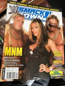 WWE WWF SMACKDOWN Magazine - September 2005 - Mercury Nitro Melina - Picture 1 of 3