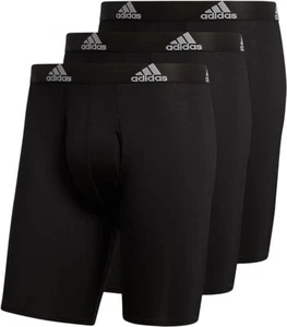 Adidas Herren Performance langer Boxershorts Unterwäsche (3er-Pack) - Bild 1 von 6