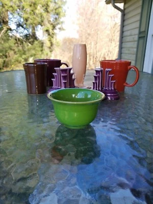 BOUILLON shamrock green HOMER LAUGHLIN FIESTA 6 3/4 OZ NEW