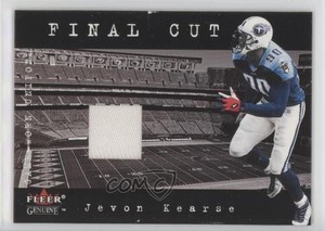 2001 Fleer Genuine Final Cut Jerseys Jevon Kearse