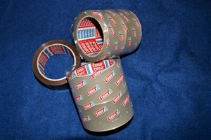 5 Tesa 64014 Klebeband, Packband Paketband transparent oder braun 50mmx66m - Bild 1 von 1