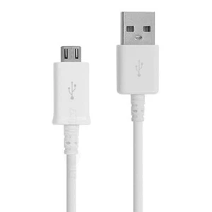 SAMSUNG N7100 Original Travel Data & Charge Cable 5 Feet White - ECB-DU4EWE - Picture 1 of 2