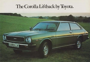 Toyota Corolla Liftback 1200 1600 1977-78 Original UK Sales Brochure No CLB/7/77 - Picture 1 of 1
