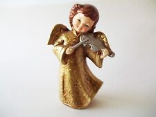 Homco Paper Papier Mache Angel, Mid-Century Christmas Figurine, Vintage Holiday