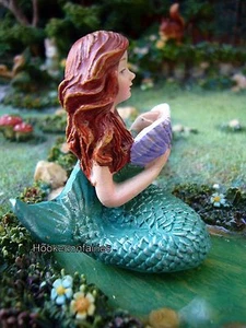 Miniatur Meerjungfrau Lesung GO 17510 Feengarten Terrarium - Bild 1 von 9