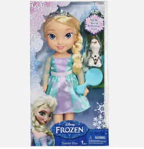 Neu Jakks Pacific Disney Frozen Kleinkind Elsa Puppe mit dummem Schneemann "Olaf" 2013 - Bild 1 von 4