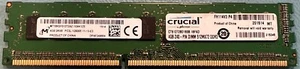 Crucial CT51272BD160B 4GB PC3-12800 DDR3-1600Mhz UDIMM Memory RAM - Picture 1 of 1