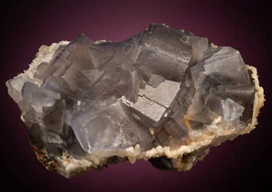 Fluorite, Koh-i-Maran, Kalat District, Balochistan, Pakistan 2303-144 - Picture 1 of 4