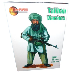 MARS #32001 Taliban Warriors  - plastic  (54MM) 16 in 4 poses MIB - Picture 1 of 2