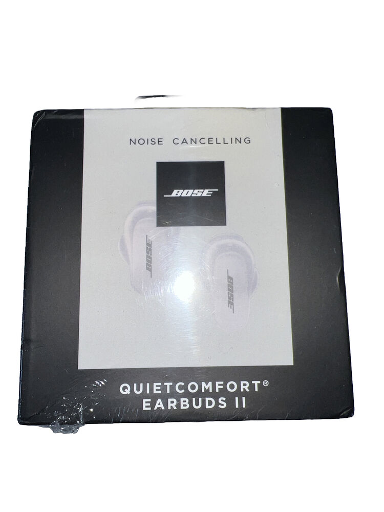 Bose QuietComfort Earbuds II In-Ear Wireless Headphones - White - New ! Sealed