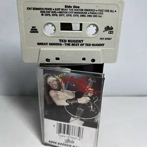 Ted Nugent Cassette The Best of Ted Nugent Great Gonzos 37667 - Picture 1 of 2