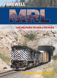 Farewell MRL Part 2 The Helpers of Mullan Pass Montana Rail Link BNSF Sandpoint - Imagen 1 de 3