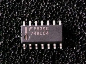 74AC04SC - Fairchild Hex Inverter gate 74AC04 (SOIC-14) GENUINE - Bild 1 von 1
