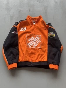 Vintage Tony Stewart Jacket #20 Home Depot Joe Gibbs Racing NASCAR Size XL - Picture 1 of 4