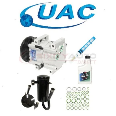 UAC AC Compressor & Component Kit for 1992-1993 Ford F-150 5.0L 5.8L V8 - dq Foto 1 de 4