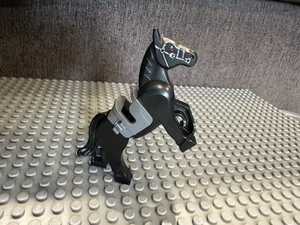 Lego Lord of the Rings black horse saddle minifigure animal 79007 9472 Excellent - Picture 1 of 6