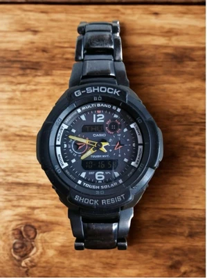 Casio G-SHOCK GW-3500BD GRAVITYMASTER Sky Cockpit Solar Reloj Negro De Japón - Imagen 1 de 4