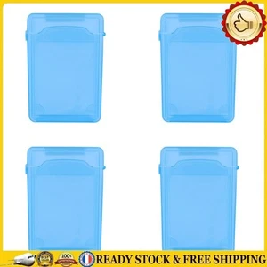 3.5 Inch IDE SATA HDD Hard Drive Disk Storage Box Plastic HDD Caddy Case(Blue) - Afbeelding 1 van 11