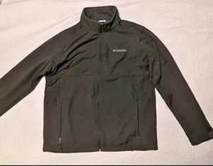 Columbia soft shell jacket - mens largeOD Green color. - Picture 1 of 3