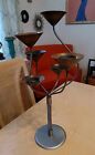 Danish Modern Style Artisian Candle Holder Candleabra Copper/Metal 19" High