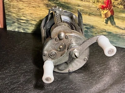 Carrete de pesca Pflueger Summit grabado de colección 1993L funcionando genial pantalla Foto 1 de 4