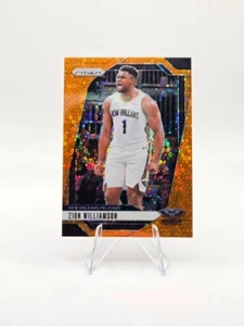 Zion Williamson 2024-25 Panini Prizm Fast Break Orange SP /125 #10 Pelicans - Picture 1 of 2
