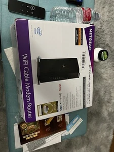 NETGEAR AC1750 WIFI Cable Modem Router C6300 - Afbeelding 1 van 4