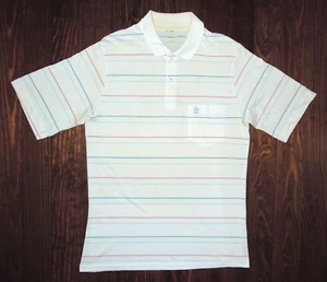 Poloshirt Vintage 80er Grand Slam Golf Thin Distress Thrashed Einzelnaht MED - Bild 1 von 7