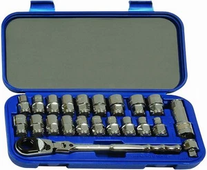 Williams 3/8" Dr Bolt-Thru Skt Set 22Pc- 50671 - Picture 1 of 2