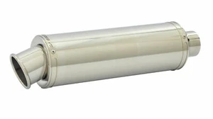Suzuki GSXR750 Exhaust SP Engineering Stainless Round Big Bore XLS 2008-2010 - Picture 1 of 9