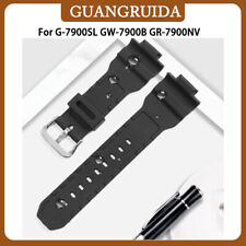 Silicone Rubber Strap Watch Band For Casio G-SHOCK G-7900SL GW-7900B GR-7900NV