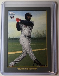 2020 Topps Update Yordan Alvarez RC TURKEY RED TR-6 Houston Astros