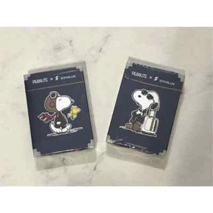 PEANUTS STARLUX Playing Cards SNOOPY New Sealed 2024 Rare - Blue - Picture 1 of 2