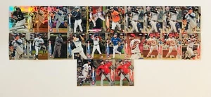 2020 Topps Chrome Lot of 23 W/ Stars Vets Future Stars Refractors Sepia CL429 - Picture 1 of 11