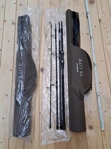 2 × Shimano TX Lite A Carp 9 ft 3 lb Karpfenruten 4-tlg. NEU inkl. Rohr Schleie - Bild 1 von 8