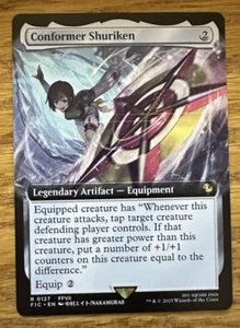 MTG Final Fantasy Commander, Conformer Shuriken - Borderless - Picture 1 of 1