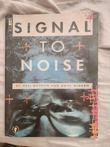 Signal to Noise by Neil Gaiman and Dave McKean Read Used TPB 1st printing - Picture 1 of 3