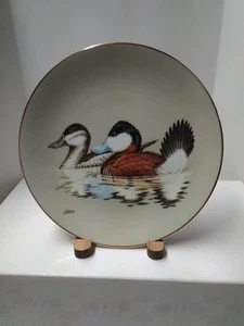 John S Wilson's Federal Duck Stamp "The Ruddy Ducks" 1990 piatto da collezione - Foto 1 di 4