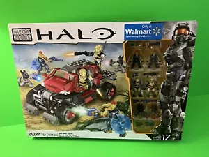MEGA BLOKS - Halo - Red UNSC Spade 97158 Walmart Exclusive New Sealed 6 Figures - Picture 1 of 8