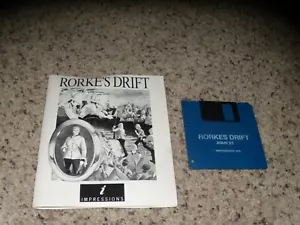 Rorkes Drift Atari ST Game on 3.5" disk with manual - Picture 1 of 3