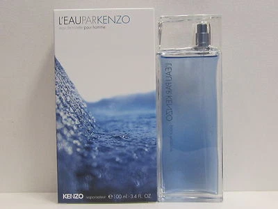 L'Eau Par Kenzo Pour Homme Men 3.4 oz Eau de Toilette Spray New In Box Sealed - Image 1 of 2