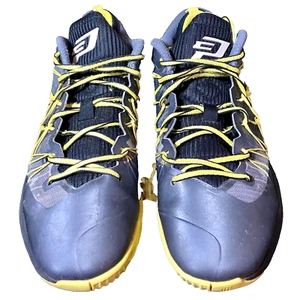 Nike Air Jordan's CP3 Vll AE Shoes Men’s 10 Grey Yellow Basketball Sneakes 2014 - Picture 1 of 11