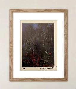 Max Ernst - Original Signed Print with COA and $3,500 Appraisal (C5%) - Picture 1 of 13