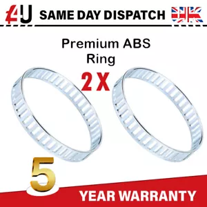 2X ABS RELUCTOR RING FOR PORSCHE 911 CARRERA 4 996 MODEL FRONT OR REAR - Picture 1 of 4